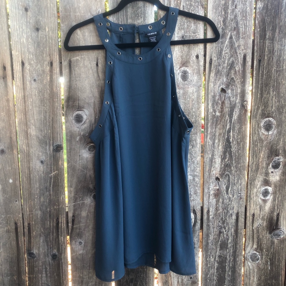 Torrid • Grommet Georgette tank